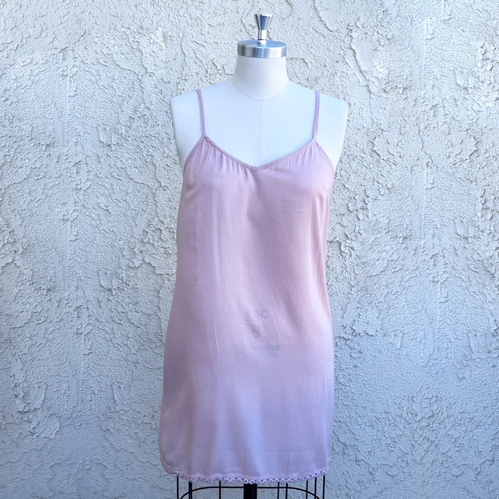 Pink Cotton Slip